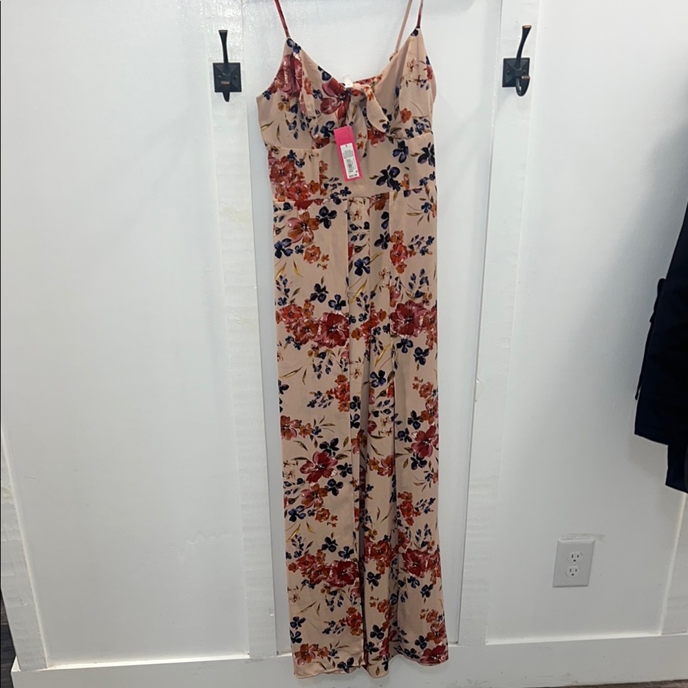 Floral jumpsuit